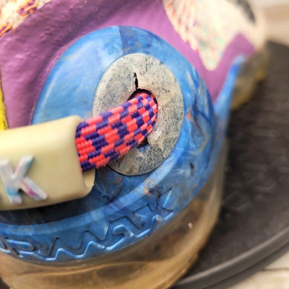 Nike Air VaporMax 2020 Men's Size 9 Grey Flyknit Athletic Shoes - Picture 7 of 10